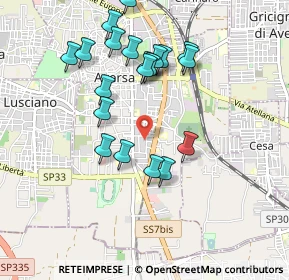 Mappa Via Ugo Foscolo, 81031 Aversa CE, Italia (0.9905)