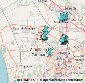 Mappa Via Ugo Foscolo, 81031 Aversa CE, Italia (6.22231)