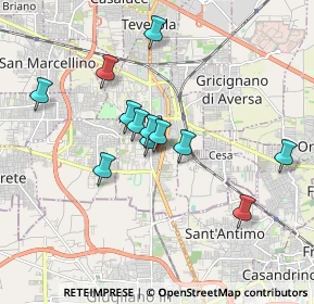 Mappa Via Cesare Abba, 81031 Aversa CE, Italia (1.62333)