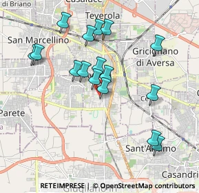 Mappa Bernini Center, 81031 Aversa CE, Italia (1.96688)