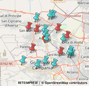 Mappa Bernini Center, 81031 Aversa CE, Italia (3.776)