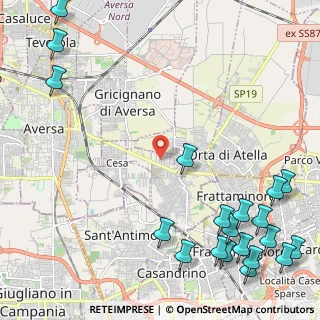 Mappa Via Irma Bandiera, 81030 Sant'Arpino CE, Italia (3.609)