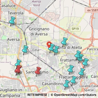 Mappa Via Irma Bandiera, 81030 Sant'Arpino CE, Italia (3.03)