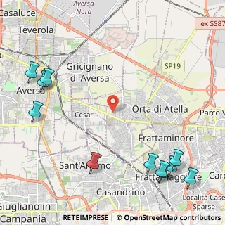 Mappa Via Irma Bandiera, 81030 Sant'Arpino CE, Italia (3.36727)