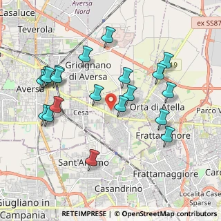 Mappa Via Irma Bandiera, 81030 Sant'Arpino CE, Italia (2.229)