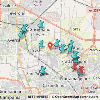 Mappa Via Irma Bandiera, 81030 Sant'Arpino CE, Italia (2.35)