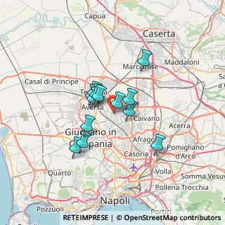 Mappa Via Irma Bandiera, 81030 Sant'Arpino CE, Italia (5.08462)
