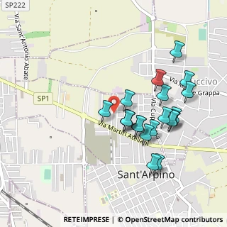 Mappa Via Irma Bandiera, 81030 Sant'Arpino CE, Italia (0.4745)