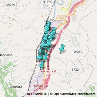 Mappa SS 7 Km 304+200, 83039 Pratola Serra AV, Italia (0.51154)