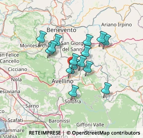 Mappa SS 7 Km 304+200, 83039 Pratola Serra AV, Italia (10.61133)