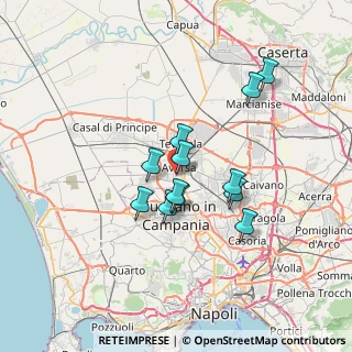 Mappa Via Paolo Riverso, 81030 Aversa CE, Italia (5.85583)