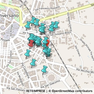 Mappa Via Luigi Vanvitelli, 70014 Conversano BA, Italia (0.19)