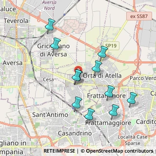 Mappa Via Ugo Foscolo, 81030 Succivo CE, Italia (2.03909)