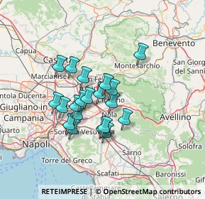 Mappa Contrada Maise, 80033 Cicciano NA, Italia (11.1335)