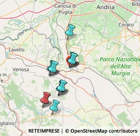 Mappa Via Belvedere, 76014 Spinazzola BT, Italia (12.13846)