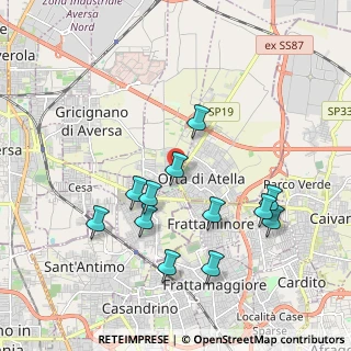 Mappa Via Firenze, 81030 Succivo CE, Italia (2.055)