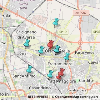 Mappa Via Firenze, 81030 Succivo CE, Italia (1.76667)