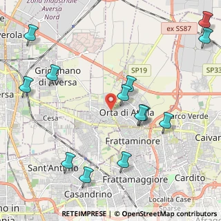 Mappa Via Firenze, 81030 Succivo CE, Italia (2.78615)