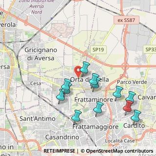 Mappa Via Firenze, 81030 Succivo CE, Italia (2.20583)