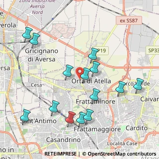 Mappa Via Firenze, 81030 Succivo CE, Italia (2.34214)