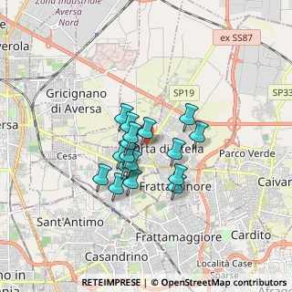 Mappa Via Firenze, 81030 Succivo CE, Italia (1.24941)