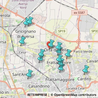 Mappa Via Firenze, 81030 Succivo CE, Italia (2.07357)