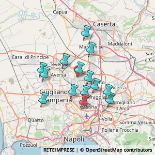 Mappa Via Firenze, 81030 Succivo CE, Italia (6.64786)