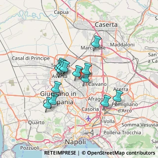 Mappa Via Firenze, 81030 Succivo CE, Italia (5.92286)