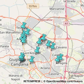 Mappa Via Firenze, 81030 Succivo CE, Italia (4.38158)