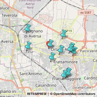 Mappa Via Diaz, 81030 Succivo CE, Italia (2.09333)