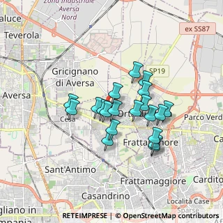 Mappa Via Diaz, 81030 Succivo CE, Italia (1.432)