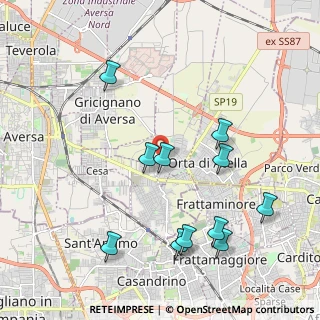 Mappa Via Diaz, 81030 Succivo CE, Italia (2.34909)