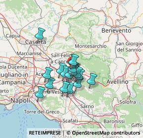 Mappa Via Marisco, 80033 Cicciano NA, Italia (9.86529)