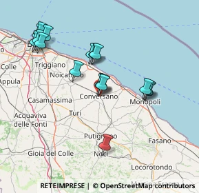 Mappa Via Fiume, 70014 Conversano BA, Italia (15.73471)