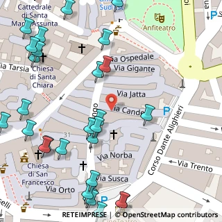 Mappa Via Soldato Francesco Paolo Lorusso, 70014 Conversano BA, Italia (0.07857)