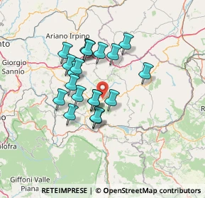 Mappa 83040 Guardia Lombardi AV, Italia (11.7185)