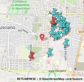 Mappa Parco San Luigi, 81031 Aversa CE, Italia (0.495)