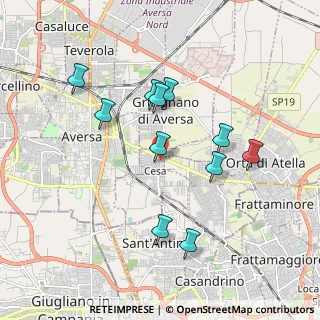 Mappa Via Giustino Marini, 81030 Cesa CE, Italia (1.88909)