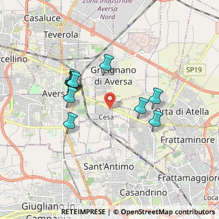 Mappa Via Giustino Marini, 81030 Cesa CE, Italia (1.78727)