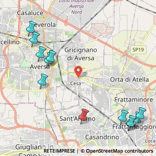 Mappa Via Giustino Marini, 81030 Cesa CE, Italia (3.3225)