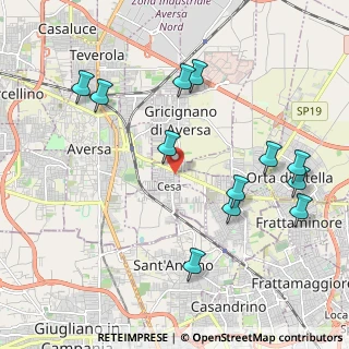 Mappa Via Giustino Marini, 81030 Cesa CE, Italia (2.43083)