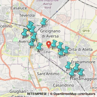 Mappa Via Giustino Marini, 81030 Cesa CE, Italia (2.25056)