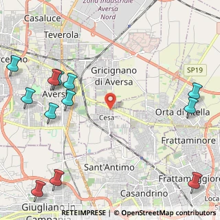 Mappa Via Giustino Marini, 81030 Cesa CE, Italia (3.36583)