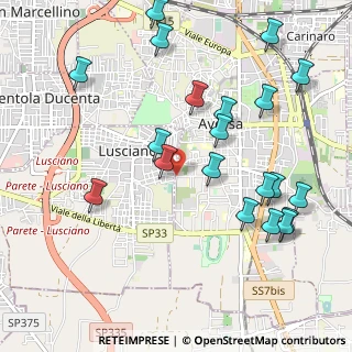 Mappa Via Giacomo Puccini, 81030 Lusciano CE, Italia (1.2455)