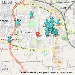 Mappa Via Luigi Pastore, 81030 Aversa CE, Italia (1.00938)