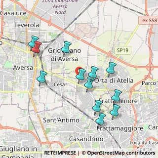 Mappa Via Guido Rossa, 81030 Sant'Arpino CE, Italia (2.06667)