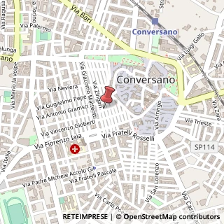 Mappa Calata Nardelli, 12, 70014 Conversano, Bari (Puglia)