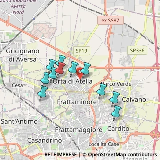 Mappa Via Maschere Atellane, 81030 Orta di Atella CE, Italia (1.71364)