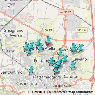 Mappa Via Maschere Atellane, 81030 Orta di Atella CE, Italia (2.156)