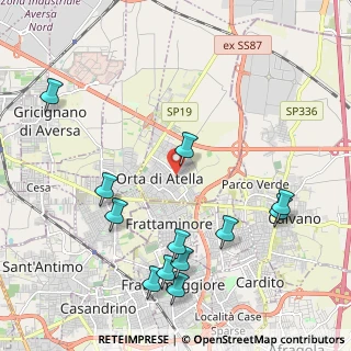 Mappa Via Maschere Atellane, 81030 Orta di Atella CE, Italia (2.6375)